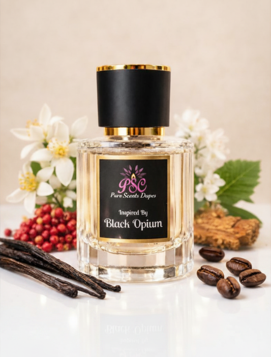 Our inspiration of BLACK OPIUM by Yves Saint Laurent