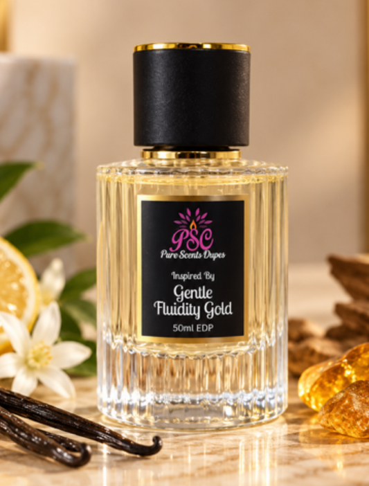 Our inspiration of GENTLE FLUIDITY GOLD by Maison Francis Kurkdjian